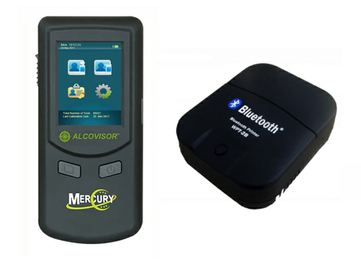 Mercury Breath Alcohol Analyzer